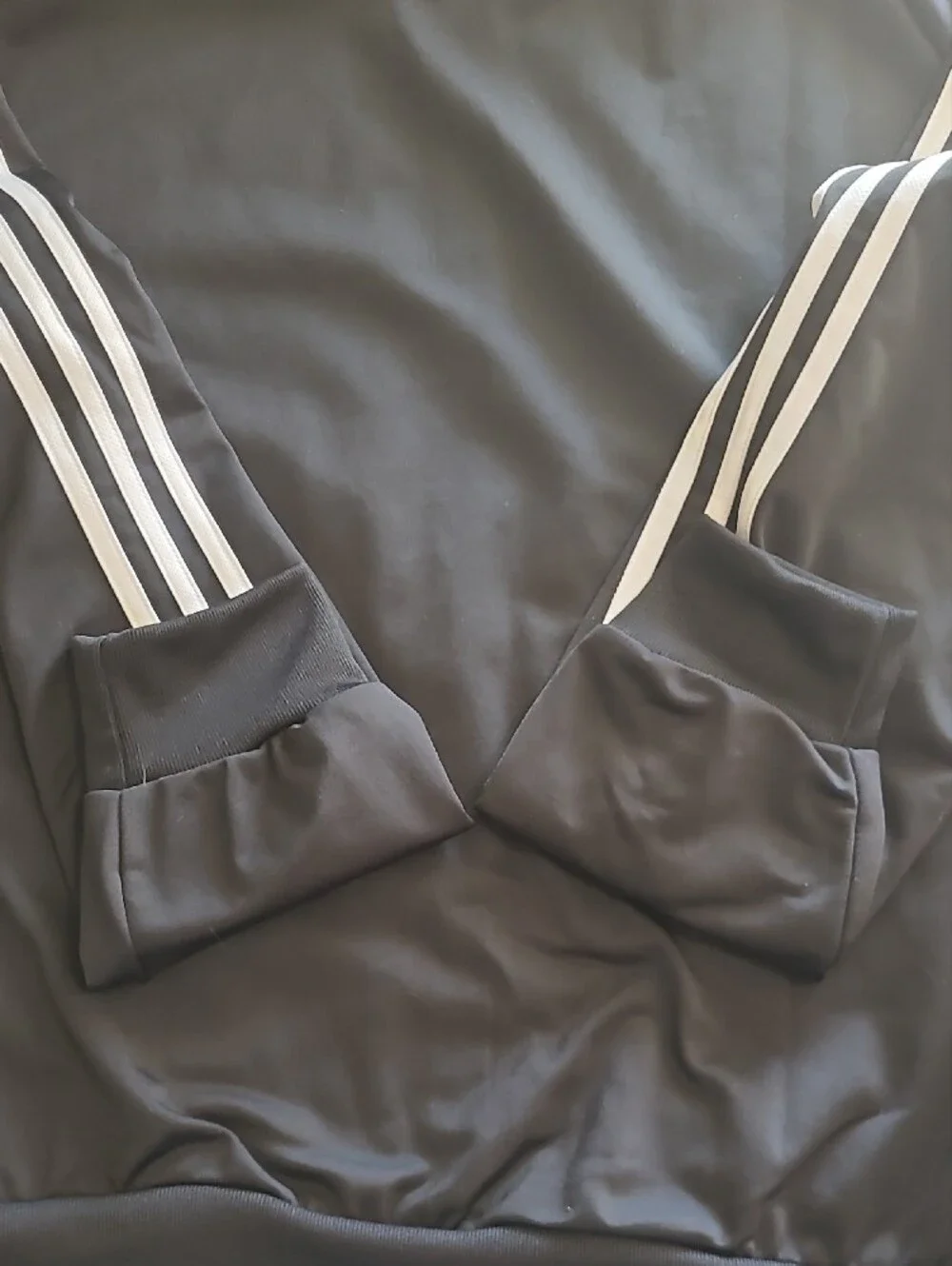 adidas Classic Track Jacket with White Stripes